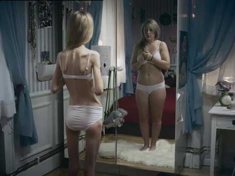 anorexia mirror